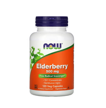 Elderberry, 500mg - 120 vcaps - Now Foods