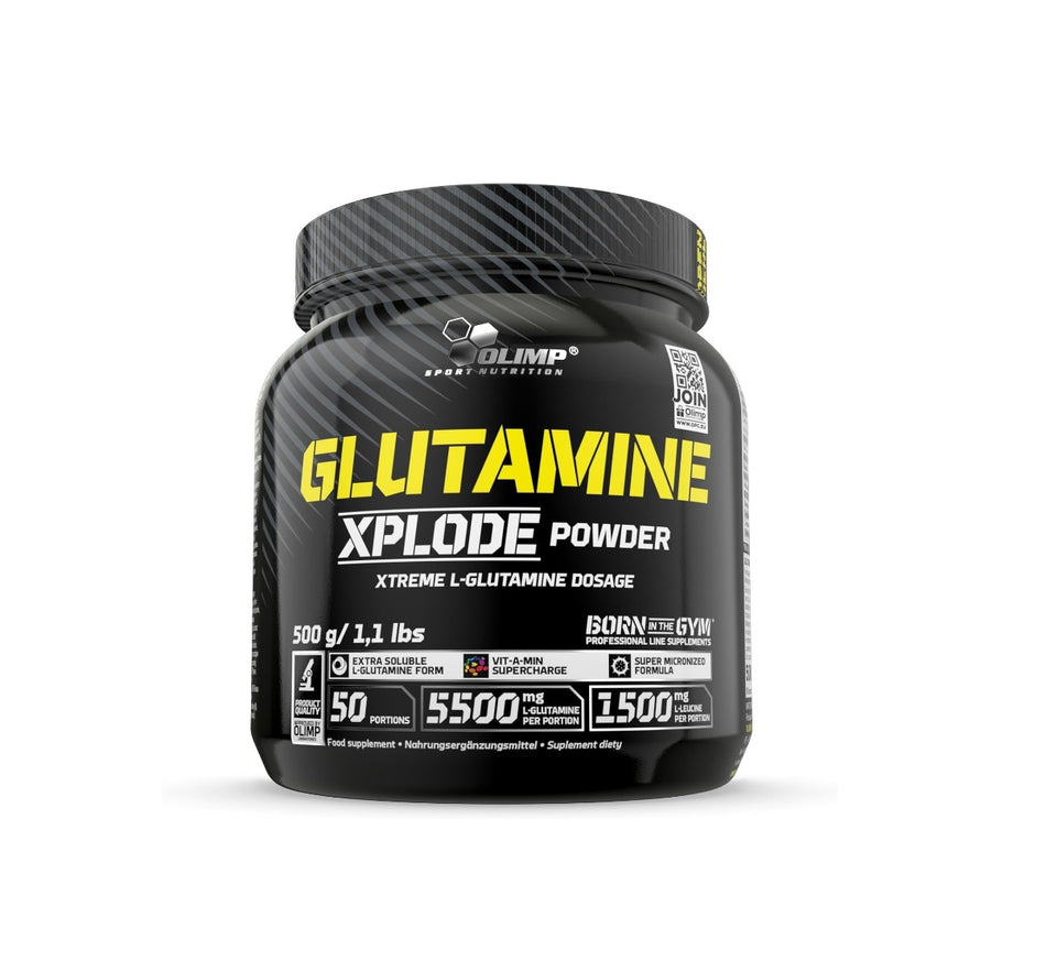 Glutamine Xplode, Orange - 500 grams - Olimp Nutrition