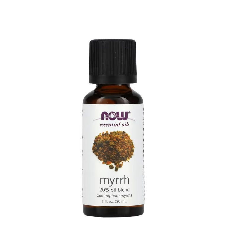 Essential Oil, Myrrh Oil Blend - 30 ml. - Now Foods