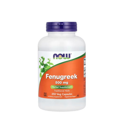 Fenugreek, 500mg - 250 vcaps - NOW Foods