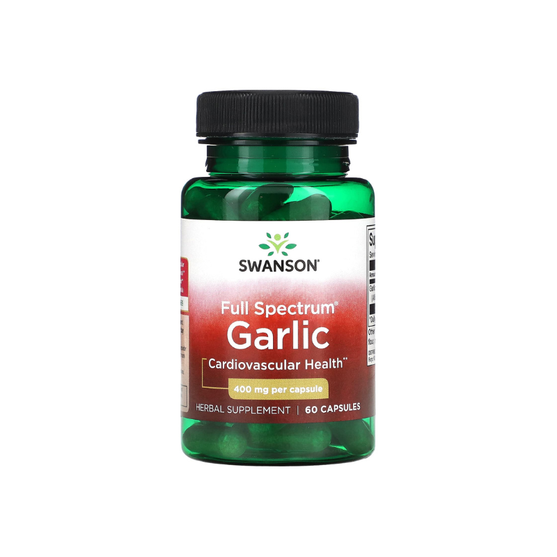 Full Spectrum Garlic (Cloves), 400mg - 60 caps - Swanson