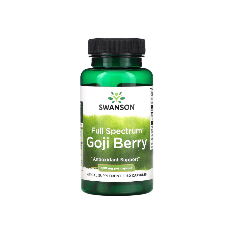 Full Spectrum Goji Berry, 500mg - 60 caps - Swanson