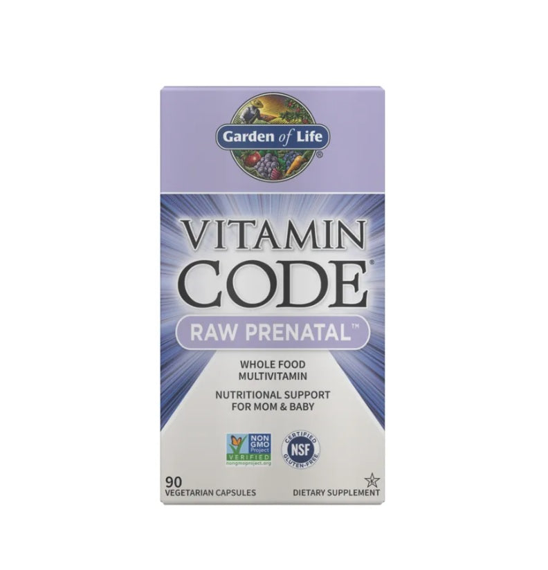 Vitamin Code Raw Prenatal - 90 vcaps - Garden of Life