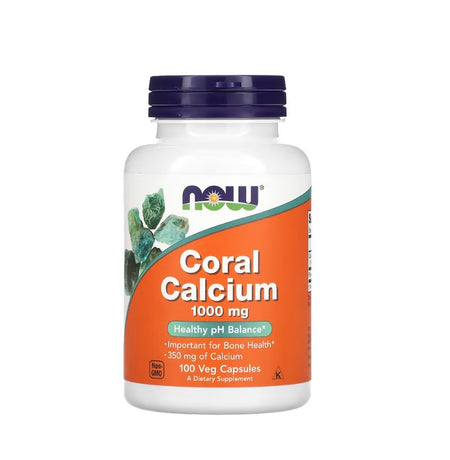 Coral Calcium, 1000mg - 100 vcaps - Now Foods