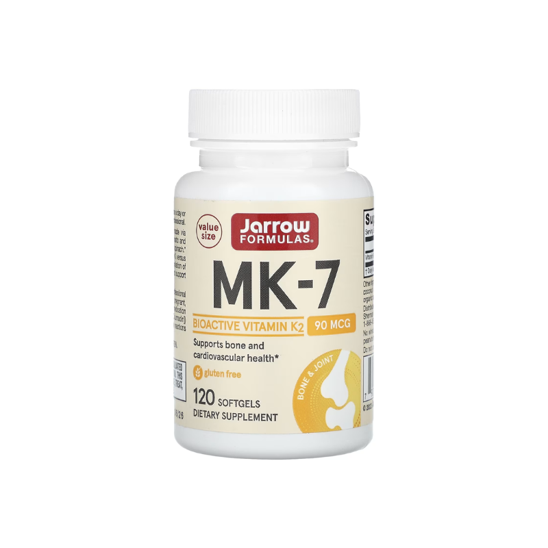 Vitamin K2 MK-7, 90mcg - 120 softgels - Jarrow Formulas