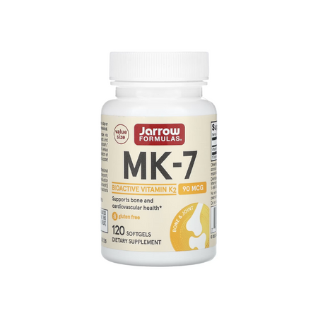 Vitamin K2 MK-7, 90mcg - 120 softgels - Jarrow Formulas