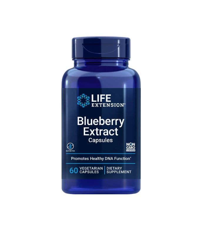 Blueberry Extract Capsules - 60 vcaps - Life Extension