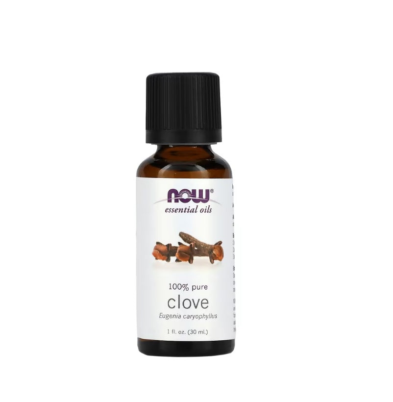 Essential Oil, Clove Oil - 30 ml. - Now Foods