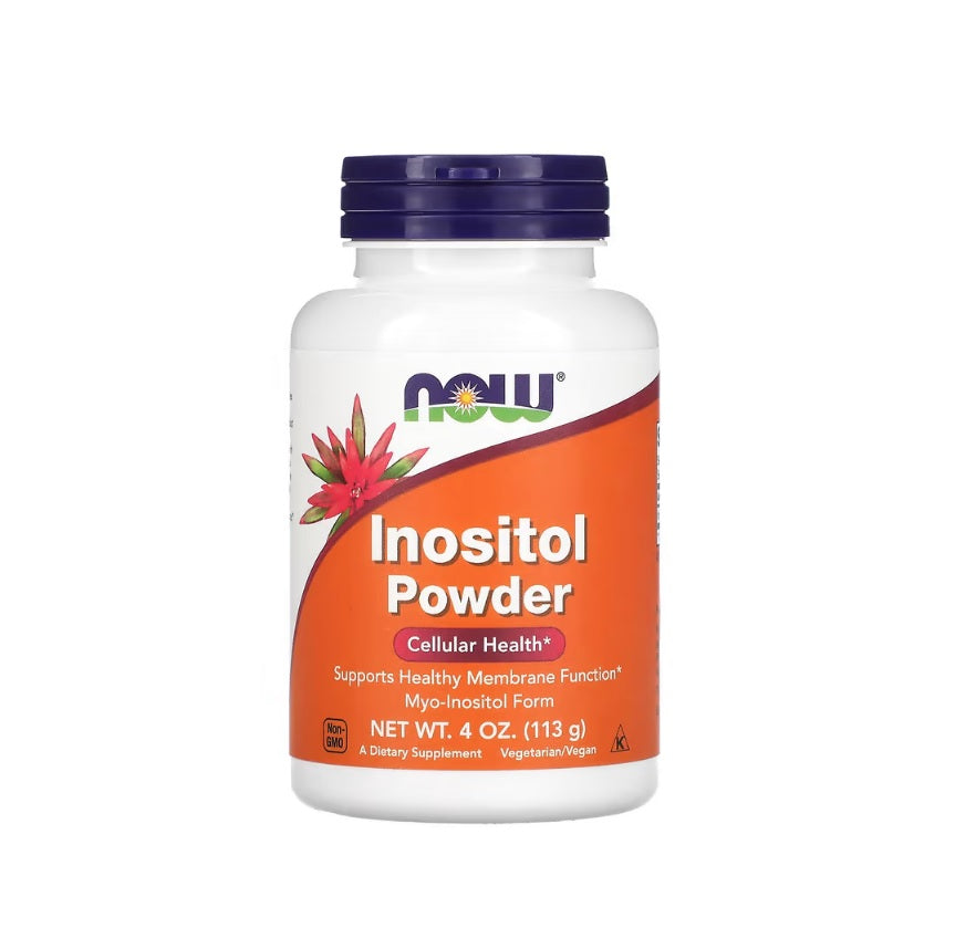 Inositol, Powder - 113 grams&nbsp;- NOW Foods