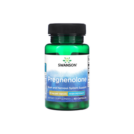 Pregnenolone, 25mg - 60 caps