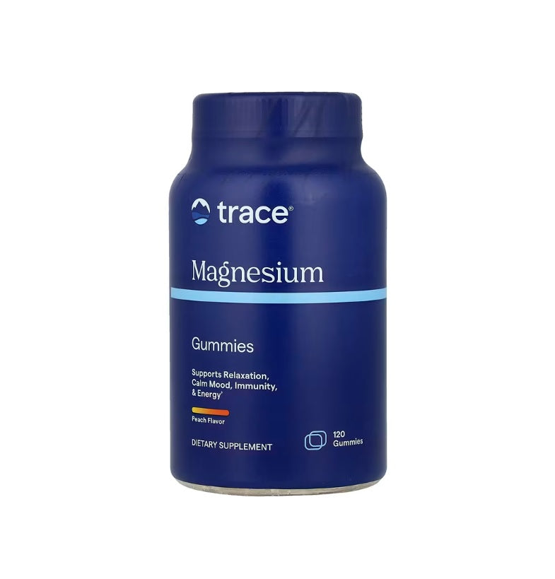 Magnesium Gummies, Peach - 120 gummies - Trace Minerals