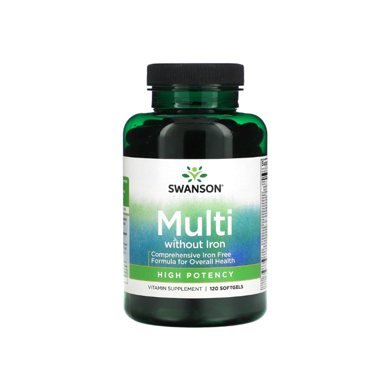 Multi Without Iron - 120 softgels - Swanson