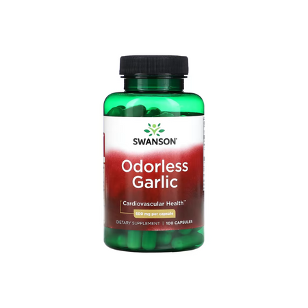 Odorless Garlic, 500mg - 100 caps