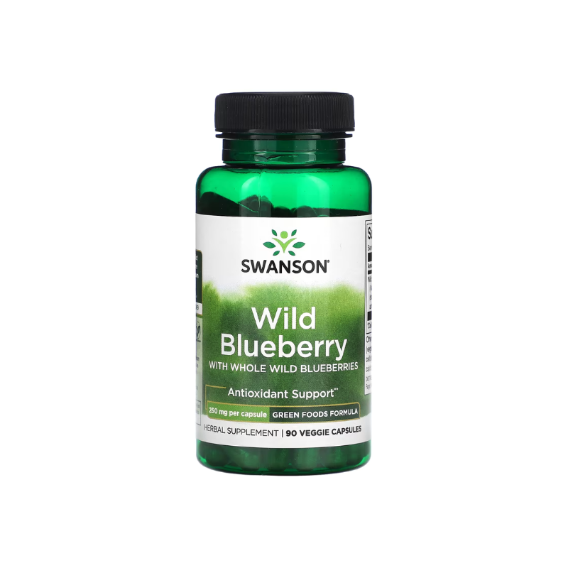 Wild Blueberry, 250mg - 90 vcaps - Swanson