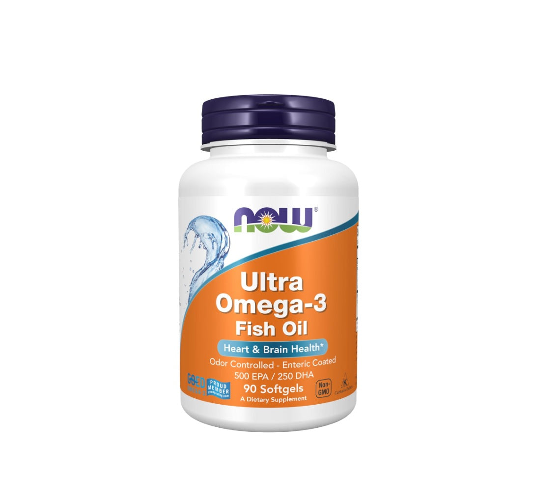 Ultra Omega-3 - 90 softgels - NOW Foods