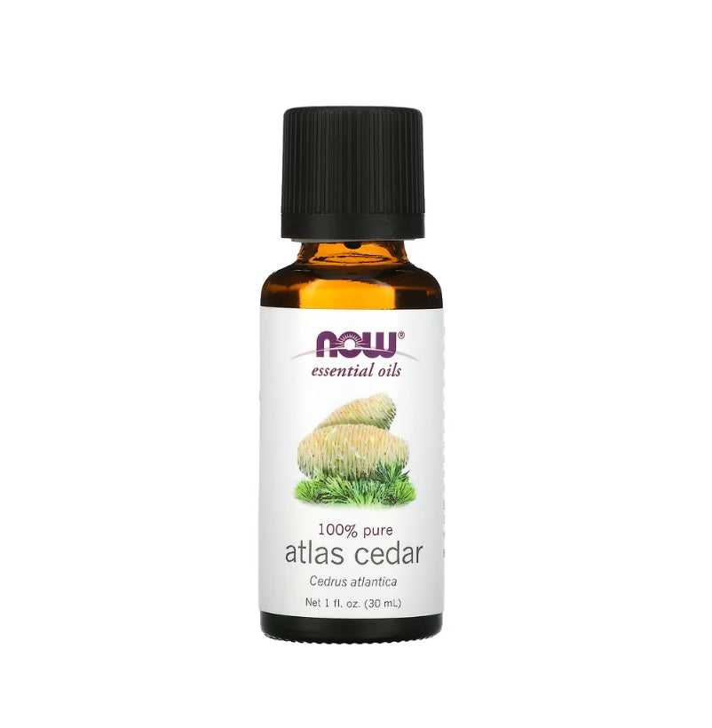 Essential Oil, Atlas Cedar Oil - 30 ml. - NOW FOODS