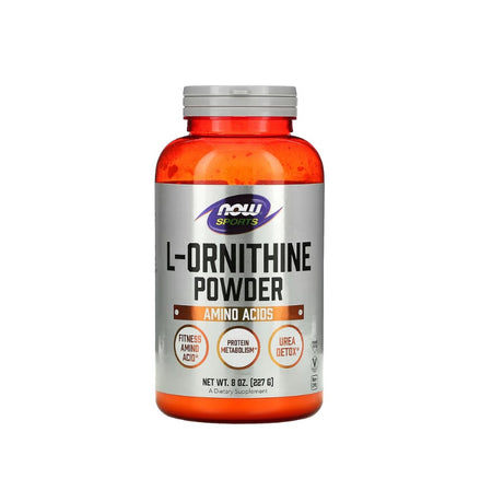 L-Ornithine, Pure Powder - 227 grams - Now Foods