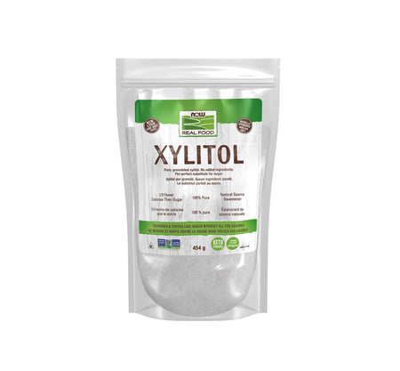 Xylitol, 100% Pure - 454 grams - NOW Foods