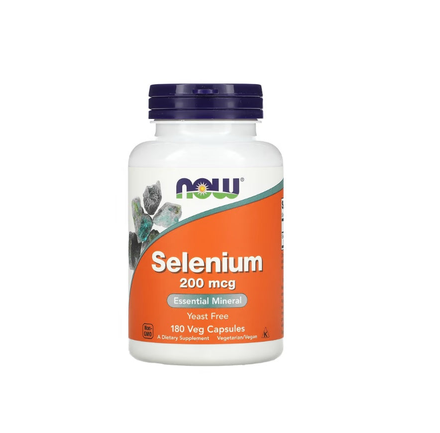 Selenium, 200mcg - 180 vcaps - NOW Foods