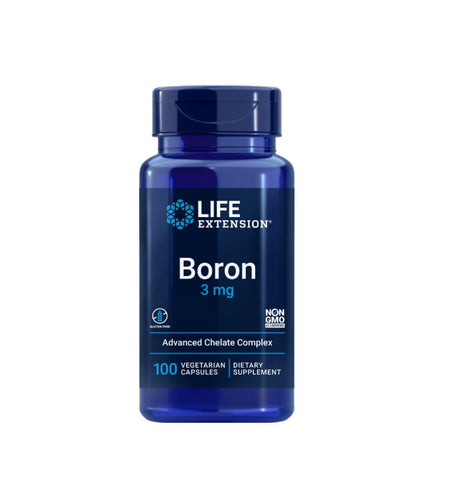 Boron, 3mg - 100 vcaps - Life Extension