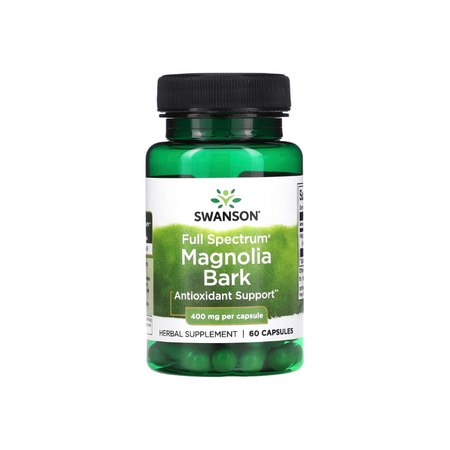 Full Spectrum Magnolia Bark, 400mg - 60 caps - Swanson