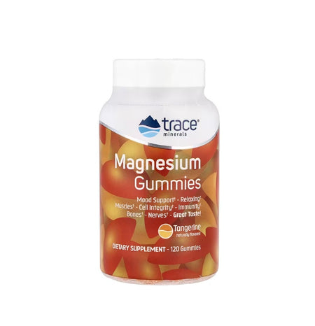 Magnesium Gummies, Tangerine - 120 gummies - Trace Minerals