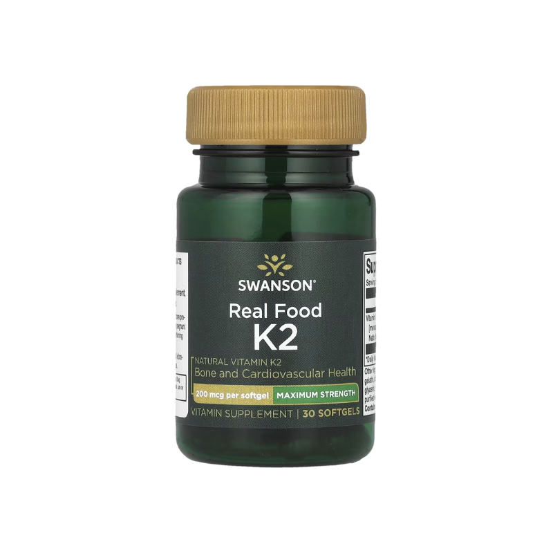 Real Food K-2, 200mcg - 30 softgels