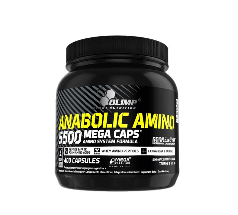 Anabolic Amino 5500, Mega Caps - 400 caps - Olimp Nutrition