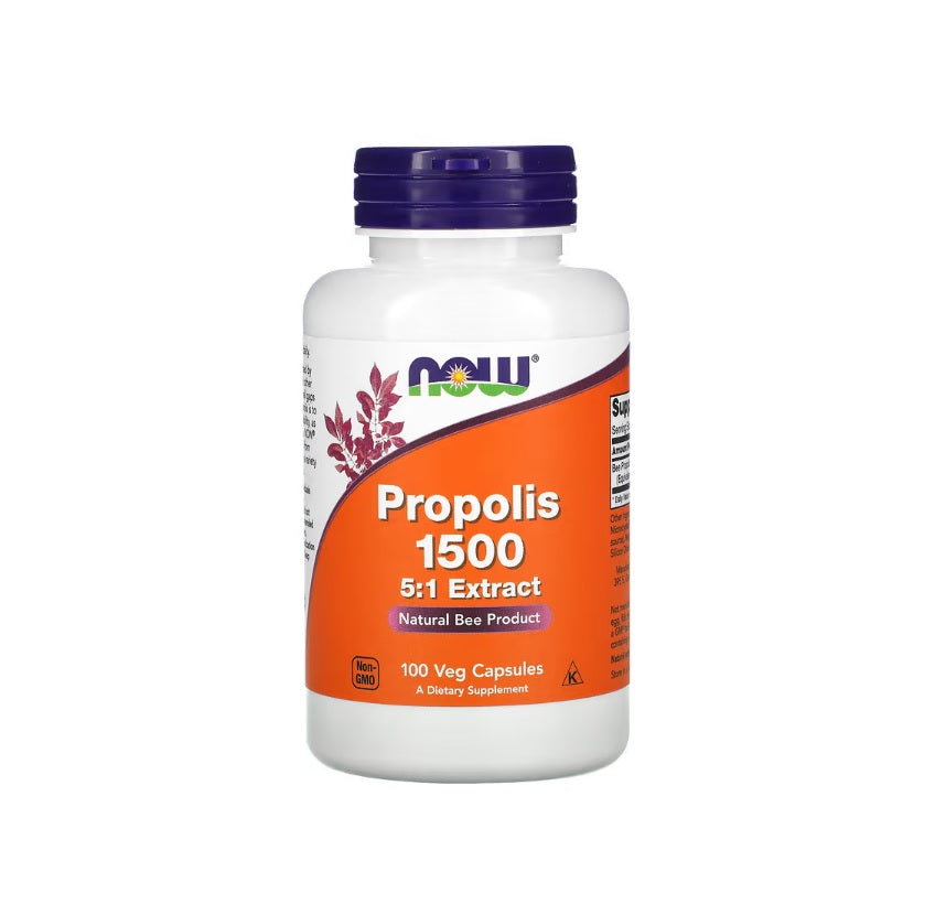 Propolis 5:1 Extract, 1500mg - 100 vcaps - NOW Foods