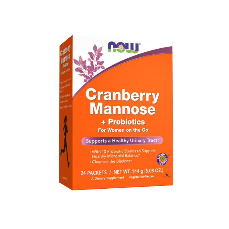 Cranberry Mannose + Probiotics - 24 packets