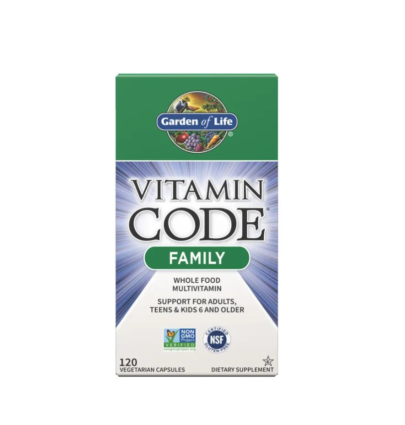 Vitamin Code Family - 120 vcaps - Garden of Life