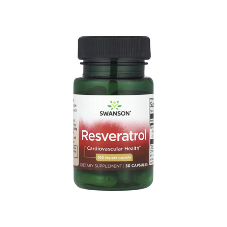 Resveratrol, 100mg - 30 caps - Swanson