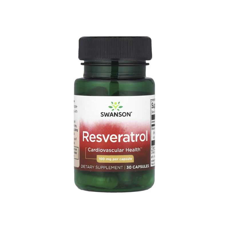 Resveratrol, 100mg - 30 caps - Swanson