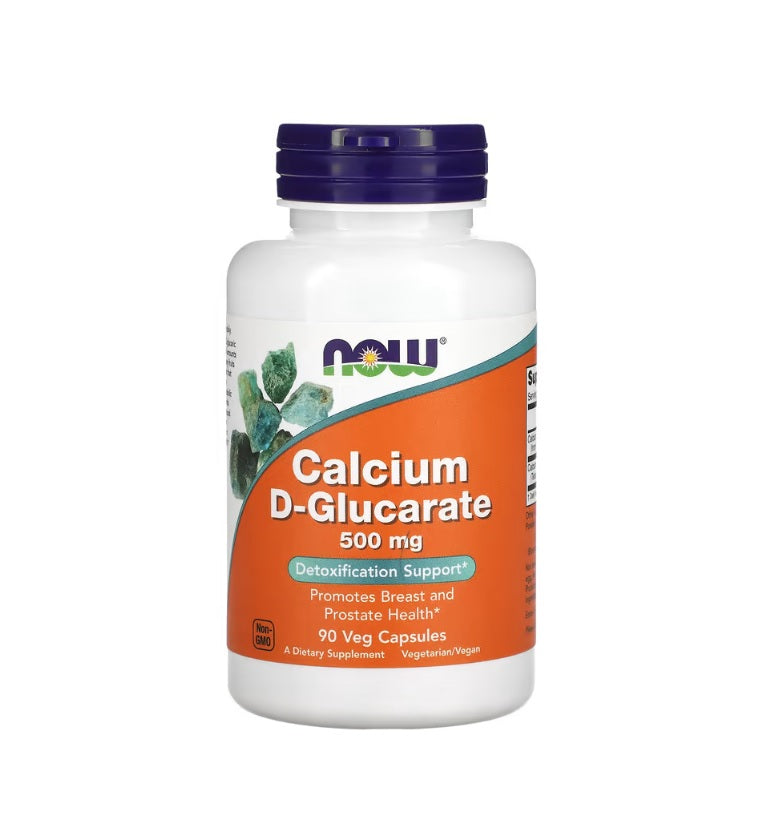 Calcium D-Glucarate, 500mg - 90 vcaps - Now Foods