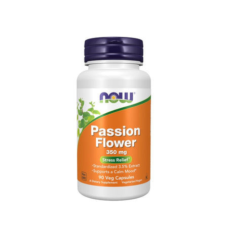 Passion Flower, 350mg - 90 vcaps - NOW Foods