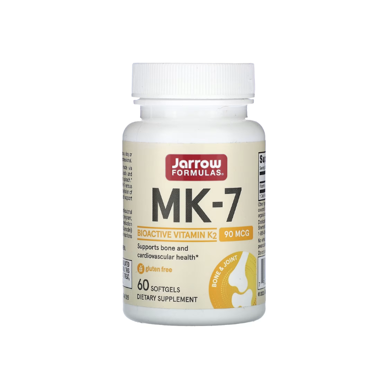 Vitamin K2 MK-7, 90mcg - 60 softgels - Jarrow Formulas