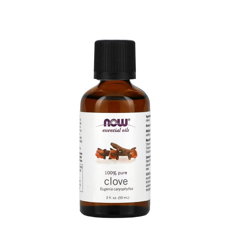 Essential Oil, Clove Oil - 59 ml. - Now Foods