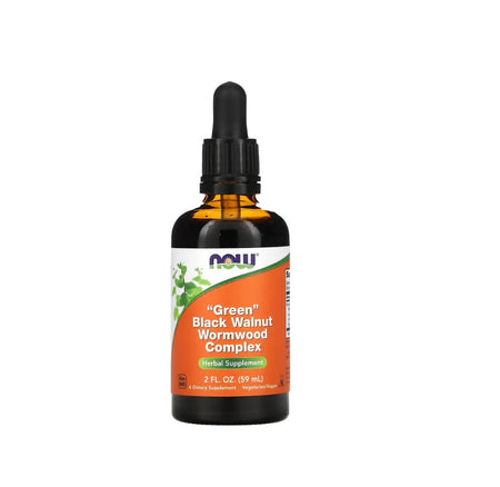 Green Black Walnut Wormwood Complex - 59 ml. - Now Foods