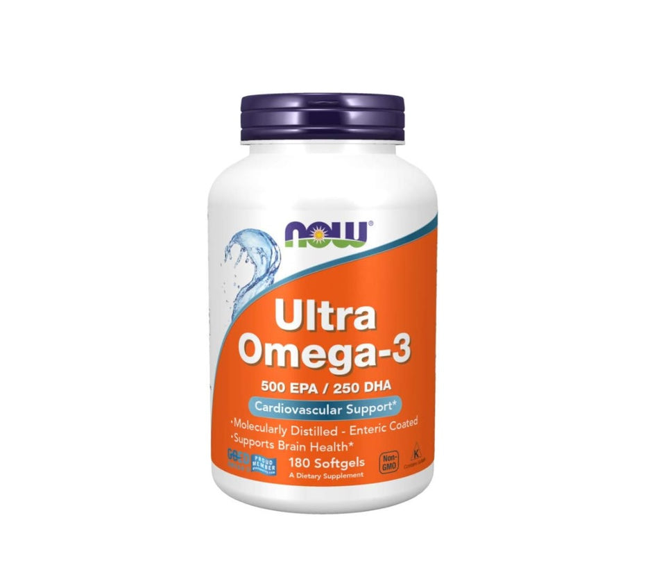 Ultra Omega-3 - 180 softgels - NOW Foods