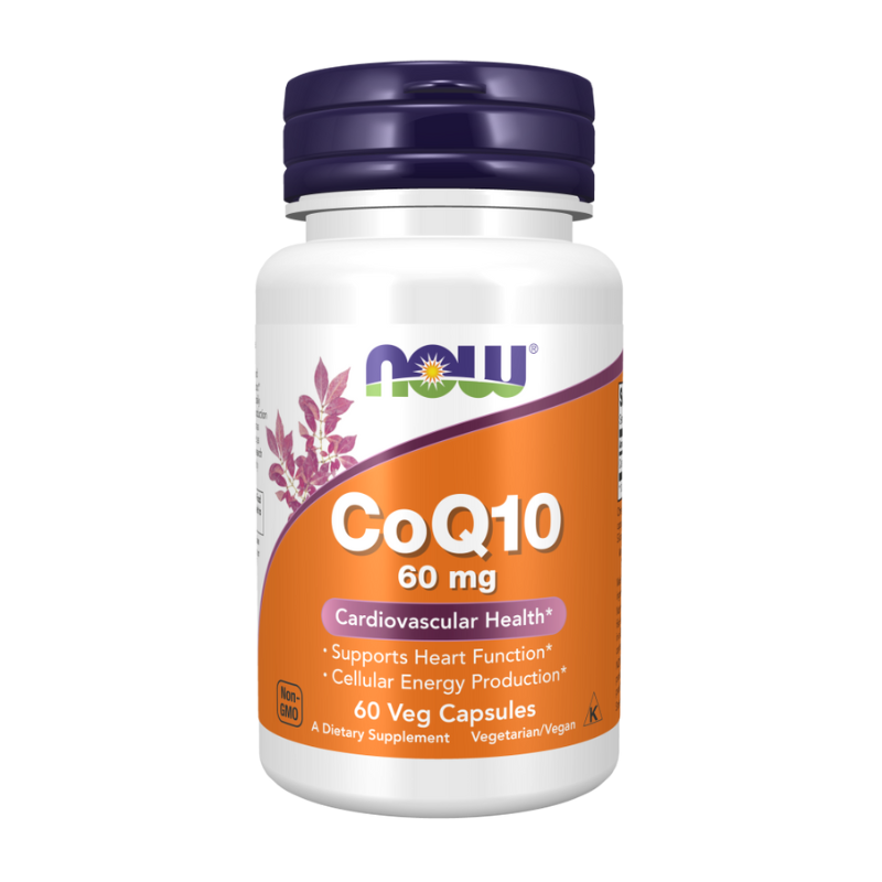 CoQ10, 60mg - 60 cápsulas