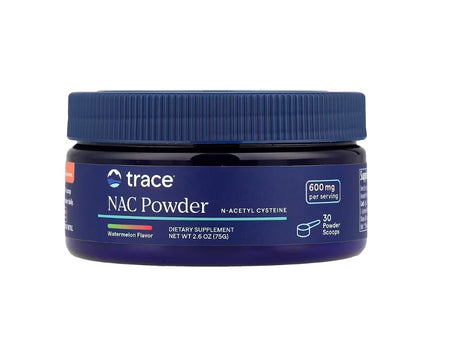 NAC Powder, 600mg (Watermelon) - 75 grams - Trace Minerals