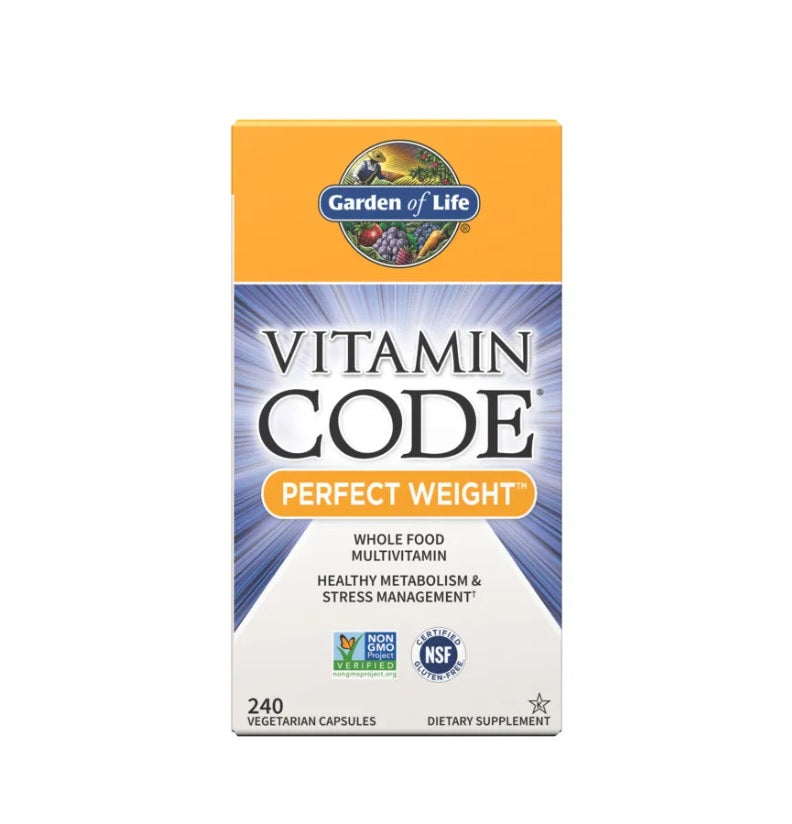 Vitamin Code Perfect Weight - 240 vcaps - Garden of Life