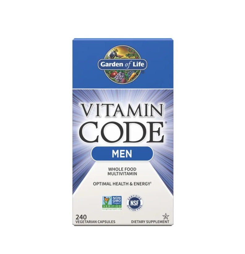 Vitamin Code Men - 240 vcaps - Garden of Life