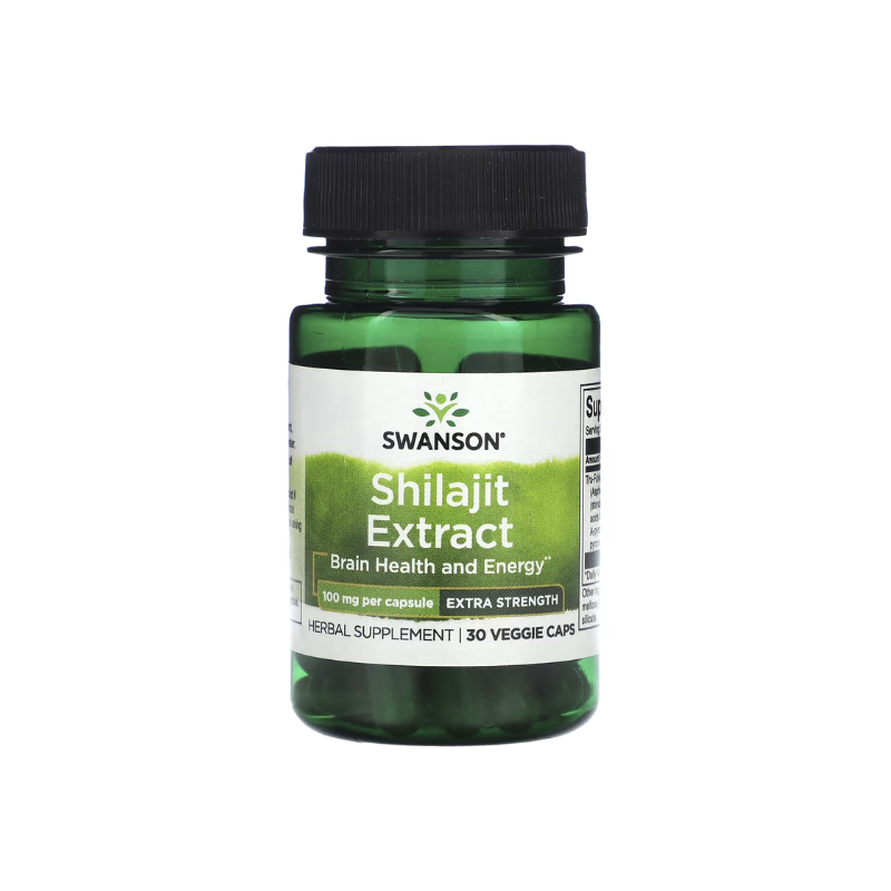 Shilajit Extract, 100mg - 30 vcaps