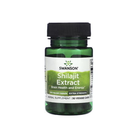 Shilajit Extract, 100mg - 30 vcaps