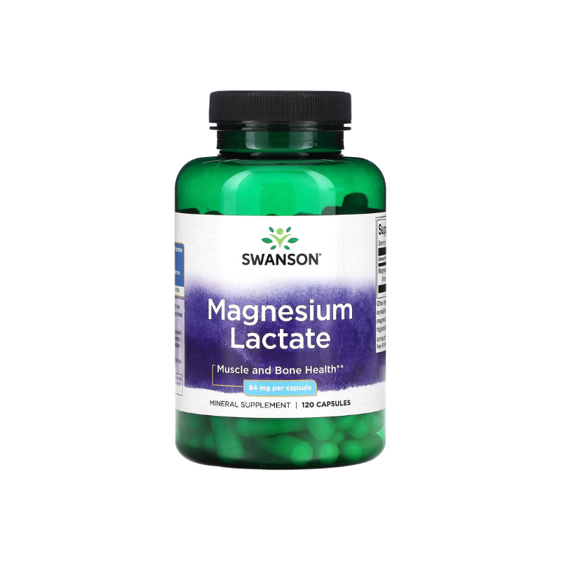 Magnesium Lactate, 84mg - 120 caps - Swanson