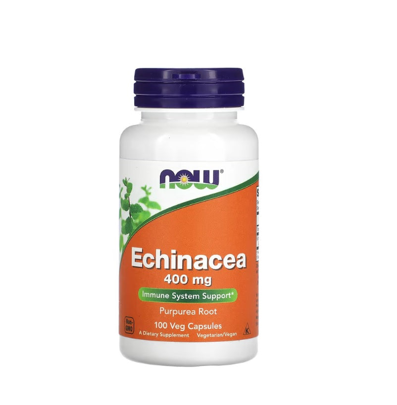 Echinacea, 400mg - 100 vcaps - Now Foods