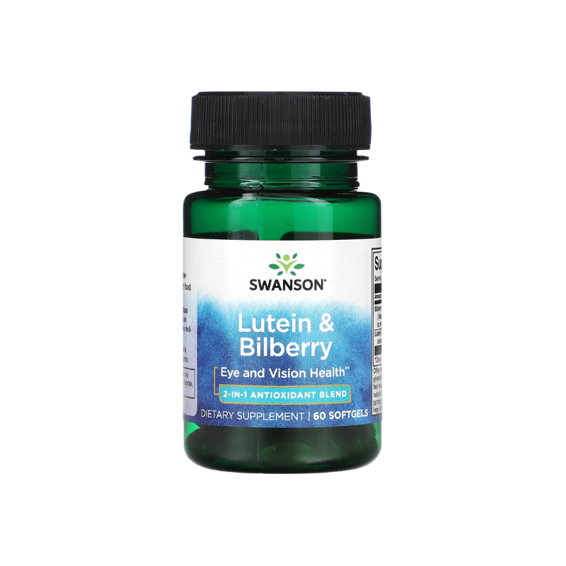 Lutein &amp; Bilberry - 60 softgels - Swanson