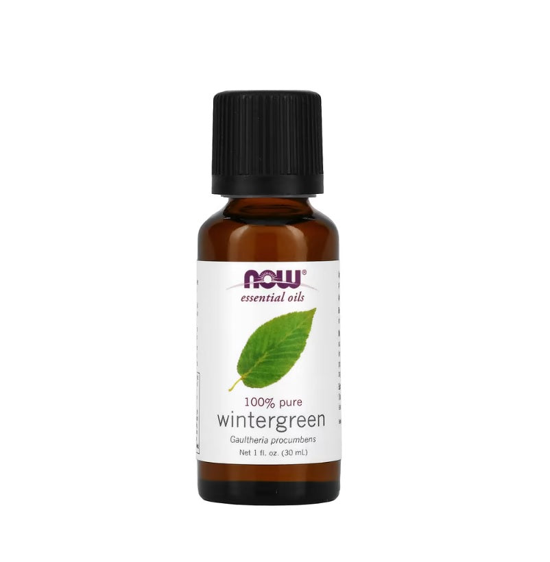 Essential Oil, Wintergreen Oil - 30 ml. - Now Foods