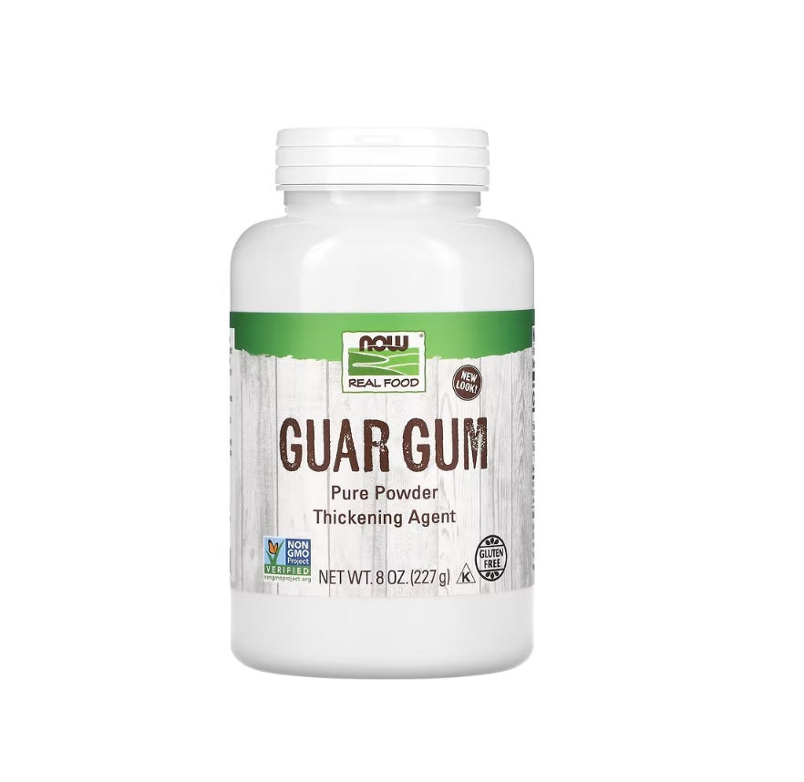 Guar Gum, 100% Pure Powder - 227 grams - Now Foods